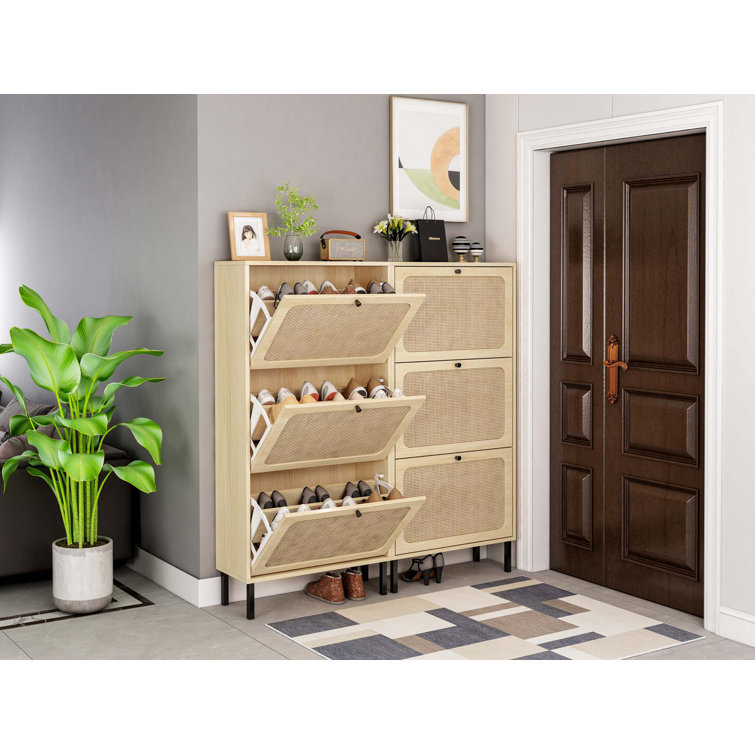 Bay Isle Home 20 Pair Shoe Storage Cabinet & Reviews