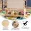 Centre d'art mobile en bois pour 2 personnes Bright Bright Beginnings