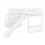 Lit mezzanine avec escalier et glissade-1092662480