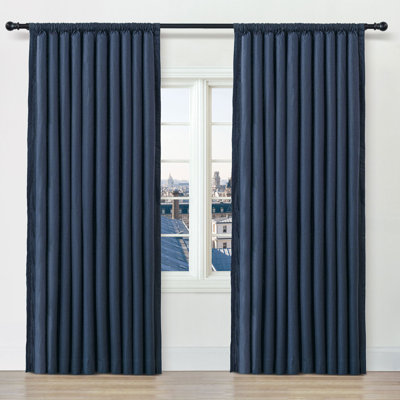 Brisa Linen Curtain Panel In Taupe