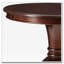 Table d'appoint espresso avec base piédestal