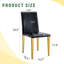 Chaises de salle à manger en cuir PU Uriah avec pieds en métal-1518351951-1518351922-1518351921