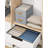 Foldable Closet Organizer For Clothes, 4-Pack Fabric Wardrobe Storage With Handles, Space-Saving Shelf Dividers For Pants, Jeans, Sweaters, T-Shirts And More-658542603-658542600