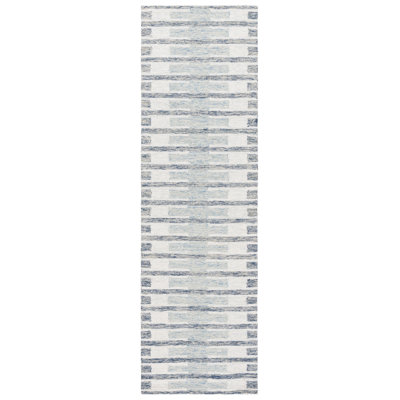 Tapis ivoire / bleu Ebony 812