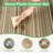 Shimeek Striped Outdoor Area Rug, Waterproof Plastic Outdoor Mat, Coffee&Beige,Rectangle 5' x 8'-1921612196-1923583859