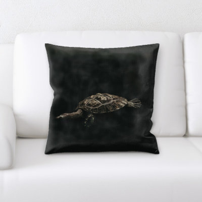 Microsuede Reversible Throw Pillow
