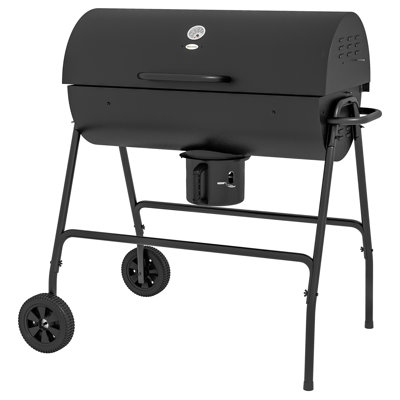 Dakota Fields Bucholz 95cm W Charcoal Grill