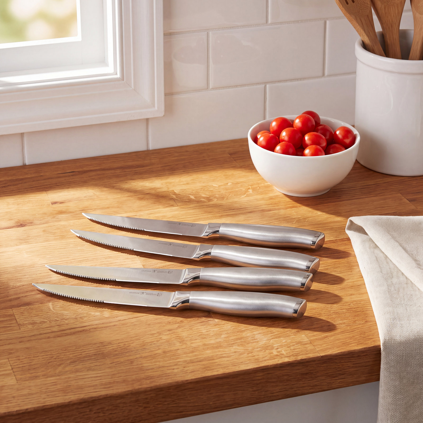 HENCKELS Modernist 4-Piece Steak Knife Set