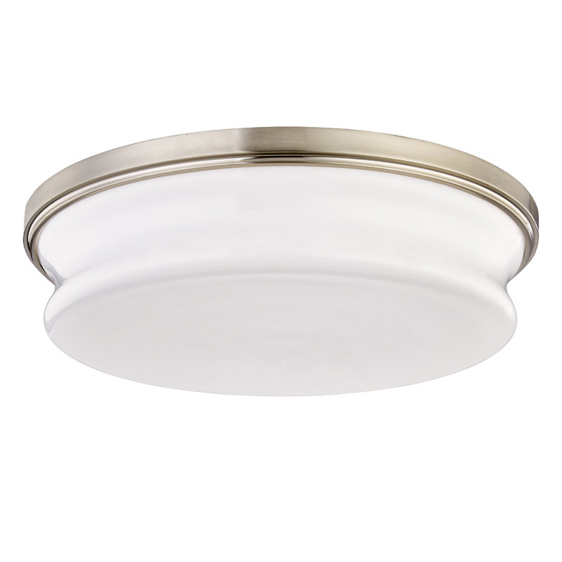 Plafonnier encastré simple à 1 lumière DEL Drift, H 3,5 po x l 16 po x P 16 po