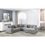 Canapé modulaire d'angle rembourré 6 places Angeliah-1239361846