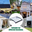 GUANSU-CN Polycarbonate Cover Retractable Door / Window Awning-124794839-124794845