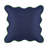 kate spade new york Scalloped Edge Euro Sham, 26" x 26" Single 100% Cotton Decorative Pillow Cover, Navy-111312995