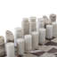 Stone Chess Set-Antique White Marble