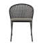Maday Patio Dining Side Chair with Cushion-1912220501-1912220502