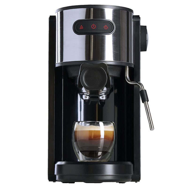 Coffee Gator Semi-Automatic Espresso Machine with Frother