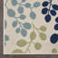 Tapis bleu botanique Janyce-1116931049