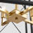 8 - Light Dimmable Lantern Square / Rectangle Chandelier For Dining Room Living Room