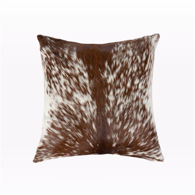 Trio Supply House Cowhide Throw Pillow