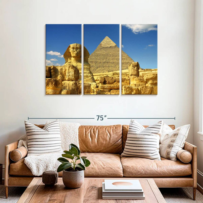 Adella Sphinx In Giza, 36" H x 57" W