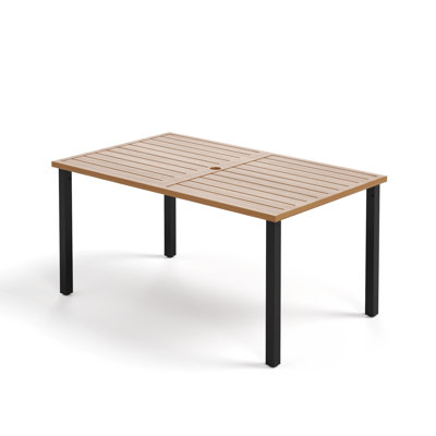Romio 64" W Rectangular Outdoor Dining Table
