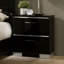 Metal And Wood Nightstand With 2 Drawers-2141509509