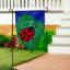 Ladybug Basic Applique Garden Flag