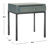 Evangelyne Solid Wood End Table with Storage