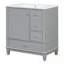 Meuble-lavabo avec lavabo, tablette et trois tiroirs-1845282572