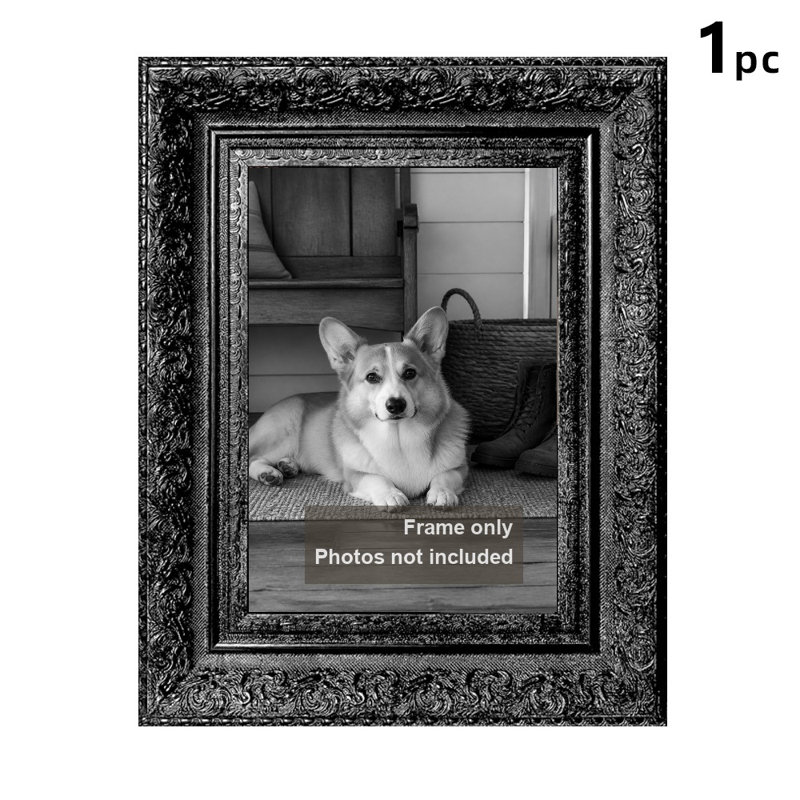 Black Single Picture Frame - Frames Included: 1, Black, 1, 8" x 10"