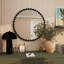 Miroir mural en métal avec détails perlés-1025554957-1025554945