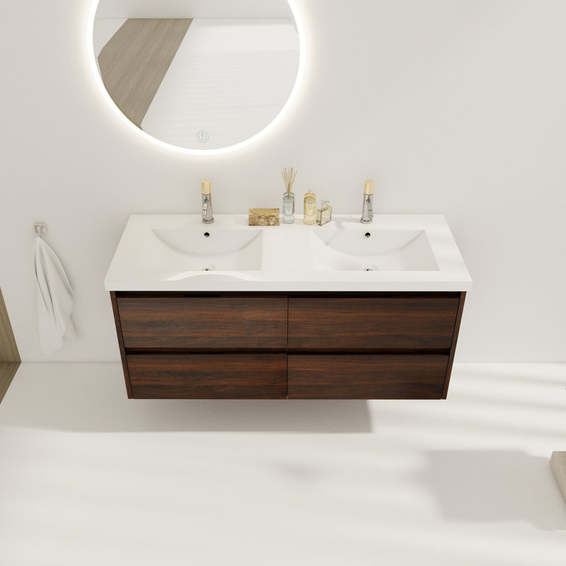 Meuble-lavabo 48 po avec lavabo double