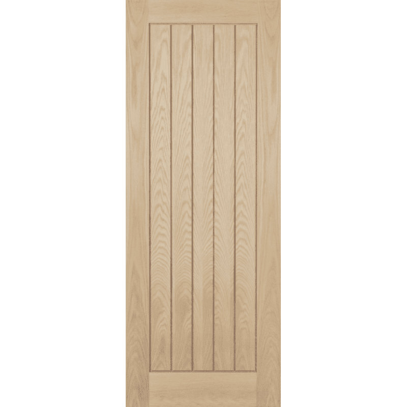 Kajetan Veneer Pocket Doors Unfinished, 198.1cm H x 83.8cm W x 35cm D