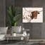  Art mural en toile «Sp Spot Steer 1» par Annie Warren, 54 po x 40 po-298410511