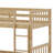 Bunk Bed With Integrated Trundle, Sturdy Ladder, And Protective Guardrails-1860374985