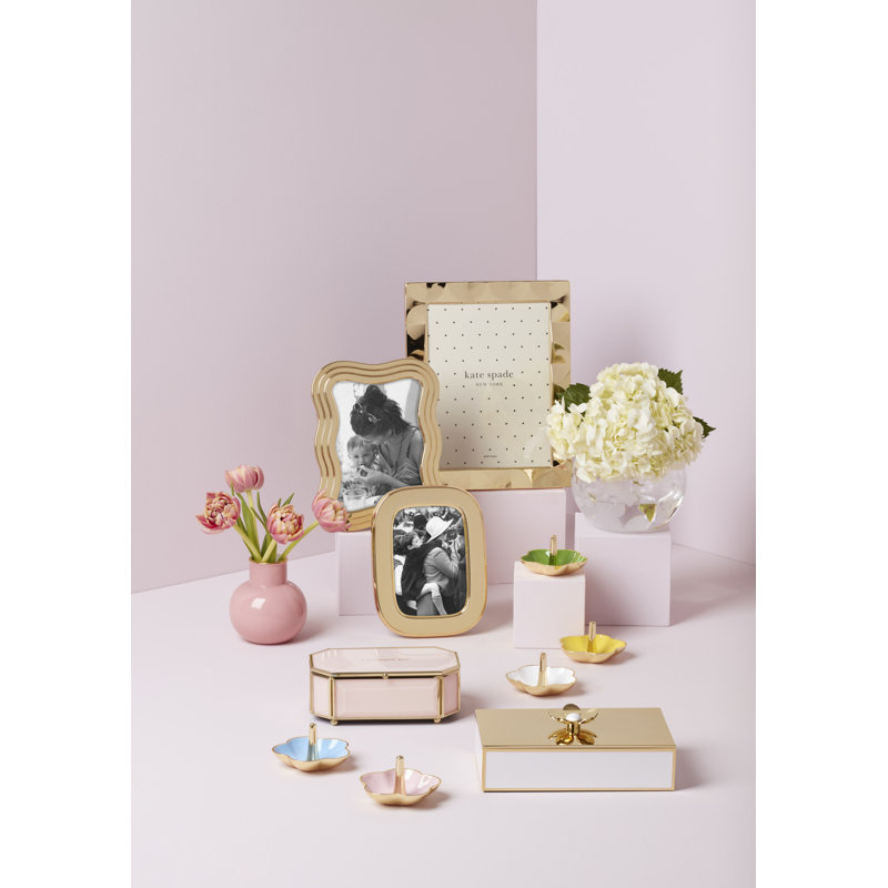 "I Treasure You" Green Jewelry Box, Pink