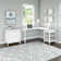 Aliyat 2 L-Shaped Writing Desk Office Set