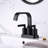 4 in. Centerset 2-Handle Bathroom Faucet with Pop-Up Drain-63963040