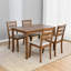 Chaise d'appoint de salle à manger rembourrée en bois massif Archy-1107675275