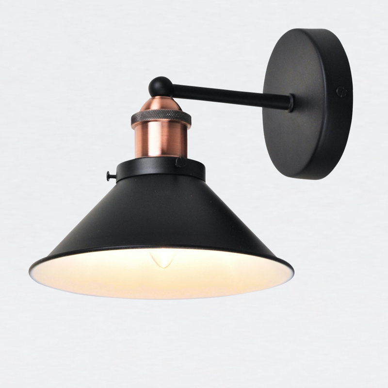 Grabowski LED Armed Sconce, Black