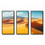 «Yellow Sand Dunes Serenity - Desert», art mural-707538244-707538246