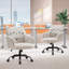 Upholstered Fabric Swivel Armchair-1590404495