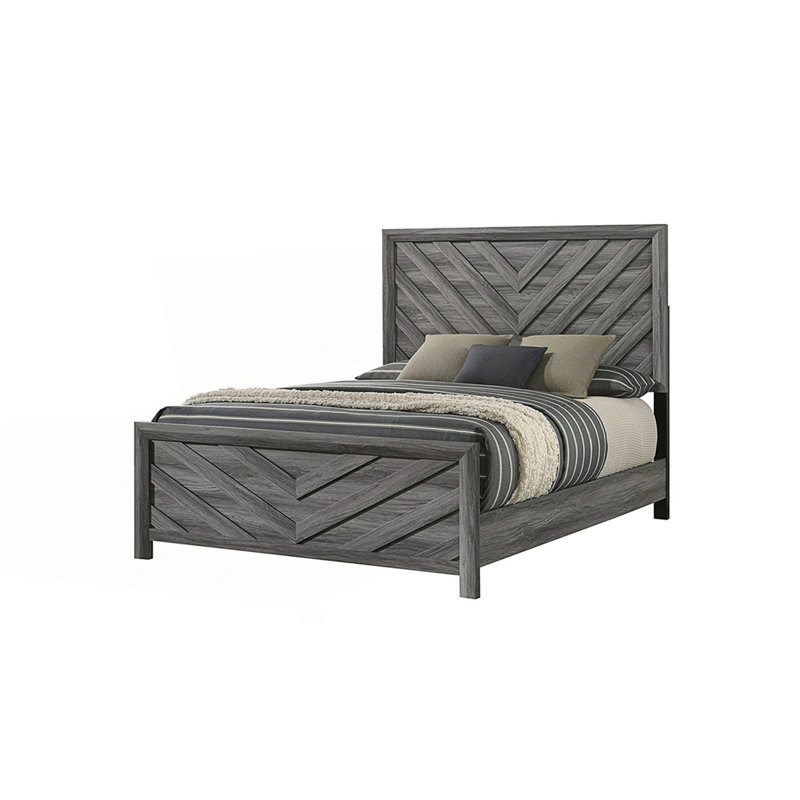 Lit simple de style moderne