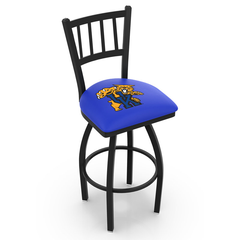 NCAA Swivel 25" Counter Stool, 30" Height, Kentucky "Wildcat"