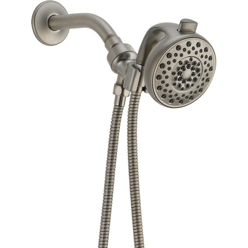Universal Showering Components Multi Function Handheld Shower Head, Brilliance Stainless