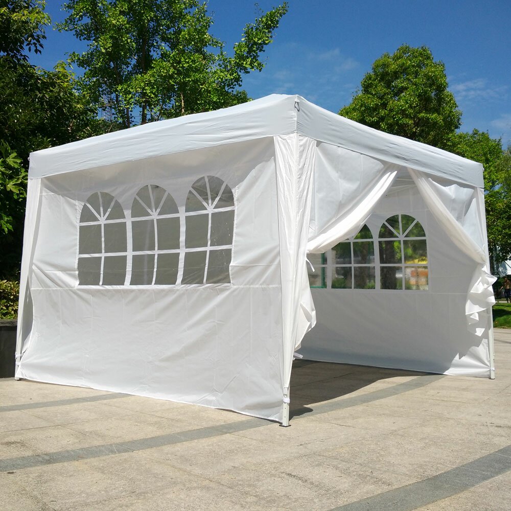 305 cm x 305 cm Pavillon aus Stahl