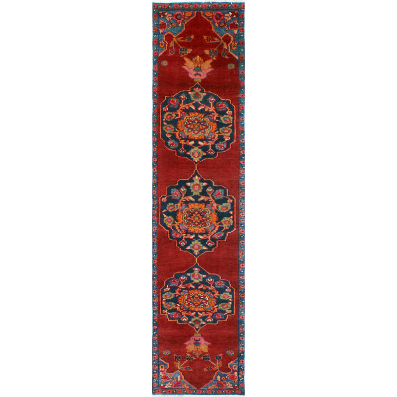 Khylar Distressed Husna Red Runner