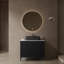 76.2mm Single Bathroom Vanity with Ceramic Basin