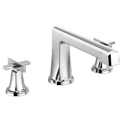 Levoir® Two-Handle Wall Mount Lavatory Faucet - Less Handles