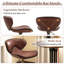 Annilee Swivel Upholstered Adjustable Height Bar Stool