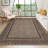 Modern Border Machine Washable Area Rug for Living Room Bedroom Stain Resistant Throw Carpet for Home Decor Office-1580833694